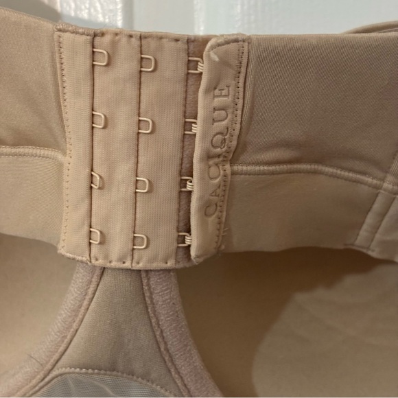 Cacique Comfort Bliss Lightly Lined Multi-Way Strapless Bra Cafe Women's 42C - Picture 2 of 5